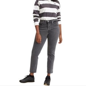 Levi's Wedgie Fit Ankle Grey Women's 30
